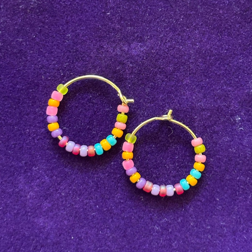ANNI LU Secret Beach Hoops - Picture 6 of 8